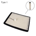 Cat Kitten Scratch Board Furniture Protect Pad Sisal Scratcher Mat Claws Care Cat Toy Sofa Scratching Post Protector