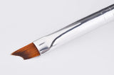 1 Pcs Professional Oblique Head Nail Brush French Tips Brushes UV Gel Painting Drawing Pen Manicure Nail Art DIY Design Tools