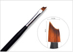 1 Pcs Professional Oblique Head Nail Brush French Tips Brushes UV Gel Painting Drawing Pen Manicure Nail Art DIY Design Tools