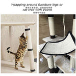 Cat Kitten Scratch Board Furniture Protect Pad Sisal Scratcher Mat Claws Care Cat Toy Sofa Scratching Post Protector