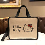 Canvas Fashion Solid Color Mummy Bag Office Worker Handbag