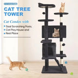 Cat Tree 54in Multi-Level