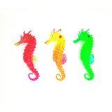 Silicone Artificial Luminous Hippocampus Fish Tank Ornament Aquarium Decoration Underwater Sea Horse Decoration Pet Supplies