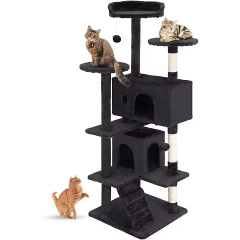 Cat Tree 54in Multi-Level