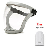Work Protection Mask Transparent Facial Protector Face FaceMask Protective Outdoor Heating Home Kitchen Tools Full Face Mask