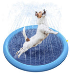 Pet Sprinkler Pad Play Cooling Mat Swimming Pool Inflatable Water Spray Pad Mat Tub Summer Cool Dog Bathtub for Dogs