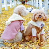 Dog Puppy Clothes Woolen Cap Vest