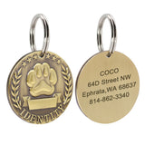 Customized Pet Dog ID Tag Free Engraving