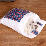 Japanese Cat Bed Warm Sleeping Bag