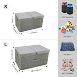 Personalized Dog Storage Basket Folding