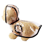 5 Colors Solid Pet Dog Rain Coat f