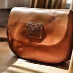 luxury high quality natural real leather ladies small shoulder bag