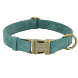 Collar Personalized Leather Dog Collars Soft Padded