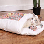 Japanese Cat Bed Warm Sleeping Bag