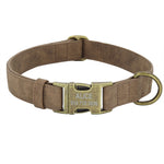 Collar Personalized Leather Dog Collars Soft Padded