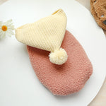 Dog Puppy Clothes Woolen Cap Vest