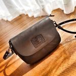 luxury high quality natural real leather ladies small shoulder bag