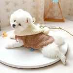 Dog Puppy Clothes Woolen Cap Vest