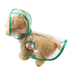5 Colors Solid Pet Dog Rain Coat f