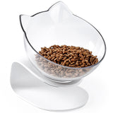 Non-slip Cat Bowls Double Bowls With Raised Stand Pet Food And Water Bowls For Cats Feeders Cat Bowl Pet Supplies Fast Delivery