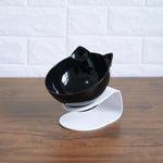 Non-slip Cat Bowls Double Bowls With Raised Stand Pet Food And Water Bowls For Cats Feeders Cat Bowl Pet Supplies Fast Delivery