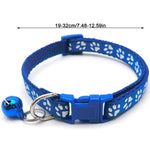 Dog Claw Color Buckle Pet Collar Nickel