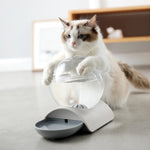 Fountain Bubble Automatic Cat Water Feeder  No Electricity