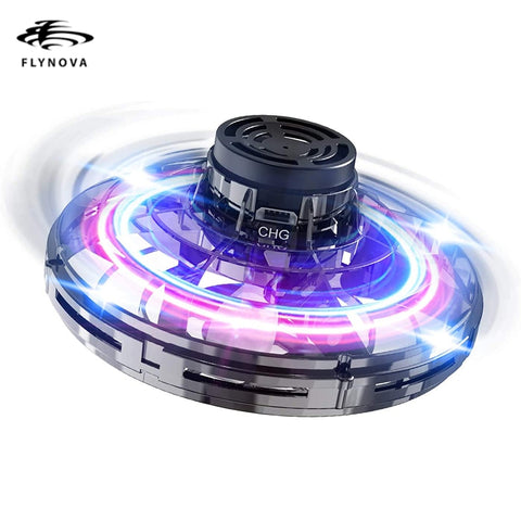 ORIGINAL Flynova Pro Flying Spinner Ball Kids Children Boomerang Mini UFO Drone Magic Fidget Spinner Toys Adult Christmas Gift