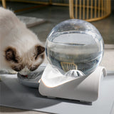 Fountain Bubble Automatic Cat Water Feeder  No Electricity