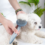 Comb Dogs Cats Grooming  Automatic Hair Brush Remover