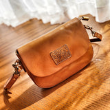 luxury high quality natural real leather ladies small shoulder bag