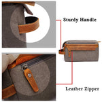 Toiletry Bag for Men Shaving Kit Bag