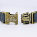 Collar Personalized Leather Dog Collars Soft Padded