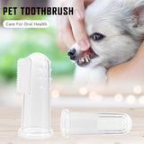 Super Soft Dog Toothbrushes Silica Gel Pet Finger Toothbrush Plush Dog Plus Bad Breath Care Tartar Tools Cat Cleaning Supplies