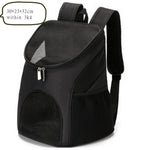 Outdoor Pet Travel Double Backpack Foldable