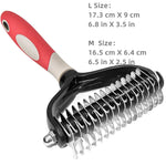 Professional Pet De-shedding Brush 2 Sided