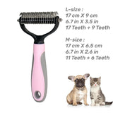 Professional Pet De-shedding Brush 2 Sided