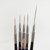 1Pc Nail Art Liners Striping Brushes Long Thin Fine Line Drawing Detail Painting Blending Acrylic Nails Supply