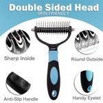 Professional Pet De-shedding Brush 2 Sided