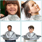 Creative DIY Apron Hair Cutting Cloak Coat Salon Barber Stylist Cape Umbrella Haircut Cloak Hairdressing Home Cleaning Protector