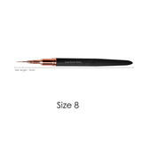 1Pc Nail Art Liners Striping Brushes Long Thin Fine Line Drawing Detail Painting Blending Acrylic Nails Supply