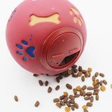 Dog Toy Rubber Ball Chew Dispenser Leakage Food