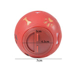 Dog Toy Rubber Ball Chew Dispenser Leakage Food