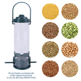 Hanging Wild Bird Seed Feeder Food Dispenser