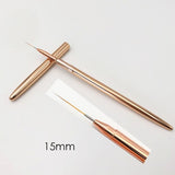 1Pc Nail Art Liners Striping Brushes Long Thin Fine Line Drawing Detail Painting Blending Acrylic Nails Supply