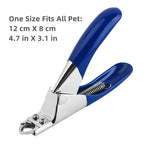 Professional Pet Nail Clipper with Safety Guard  Stainless Steel Scissors Cat Dog for Claw Care  Grooming Supplies Size Fits All