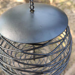 Squirrel Proof Bird Feeder Suet Bird Feed Dispenser Ball Shaped Bird Feeders For Outside Wild Birds Exquisite Garden Decor