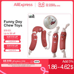 Dog Toys Funny Sausage Shape For Puppy