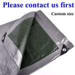 0.32mm PE Tarpaulin Rainproof Cloth Outdoor Garden Plant Shed Boat Car Truck Canopys Waterproof Shading Sail Pet Dog House Cover