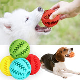 Dog Toy Interactive Rubber Balls for Small Large